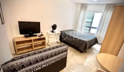 Apartamento à venda na Bela Vista: 1 quarto, 1 suíte, 1 banheiro, 26m² de área. Aproveite!