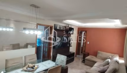 Venda de Apartamento na Vila Moraes, São Paulo-SP: 3 Quartos, 2 Salas, 2 Banheiros, 1 Vaga de Garagem - 62m² de Área