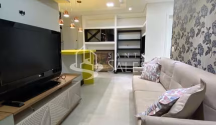 Apartamento para locação no Brooklin Paulista, São Paulo-SP: 2 quartos, 1 suite, 2 salas, 3 banheiros, 2 vagas de garagem.