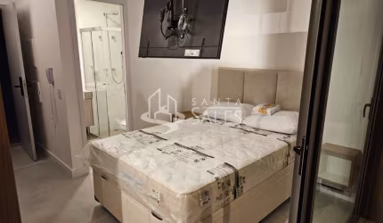 Apartamento para Locação em Pinheiros, São Paulo-SP: 1 quarto, 1 suíte, 1 banheiro, 26m² de área.