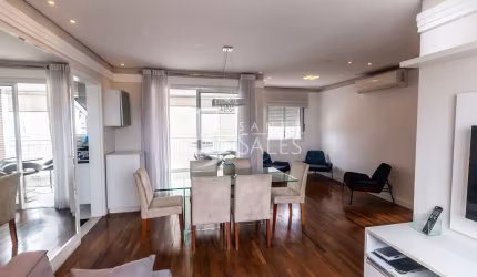 Apartamento de luxo para locação no Jardim Europa, São Paulo-SP: 2 quartos, 2 suítes, 3 banheiros, 2 vagas, 97m².