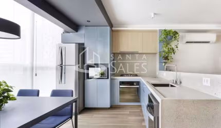 Venda de Apartamento 1 Quarto na Vila Mariana, São Paulo-SP: 1 banheiro, 1 vaga de garagem, 47m² de área.