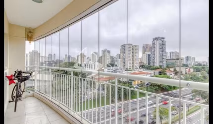 Apartamento para locação em Moema, São Paulo-SP: 2 quartos, 1 suíte, 2 banheiros, 2 vagas de garagem - 74m²