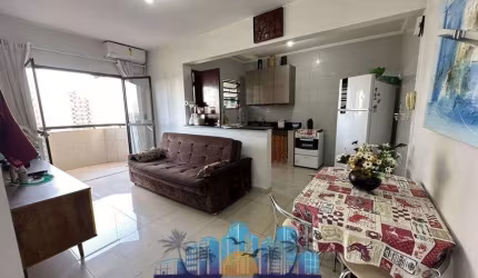 Apartamento para Venda em Praia Grande, Aviação, 1 dormitório, 1 banheiro, 1 vaga