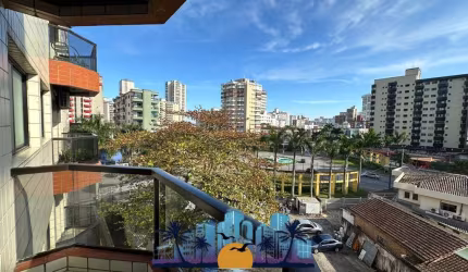 Apartamento para Venda em Praia Grande, Guilhermina, 2 dormitórios, 1 suíte, 2 banheiros, 1 vaga