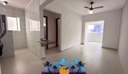 Apartamento para Venda em Praia Grande, Maracanã, 1 dormitório, 1 banheiro, 1 vaga