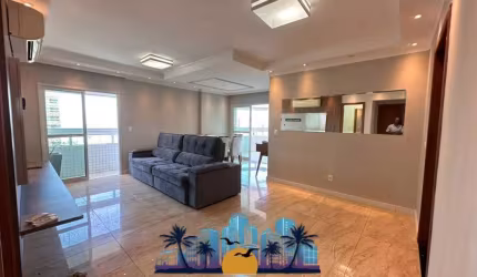 Apartamento para Venda em Praia Grande, Guilhermina, 3 dormitórios, 1 suíte, 3 banheiros, 2 vagas