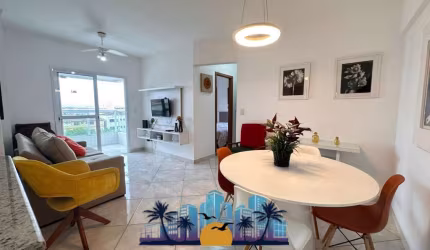 Apartamento para Venda em Praia Grande, Ocian, 2 dormitórios, 1 suíte, 2 banheiros, 1 vaga