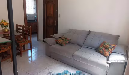 Apartamento para Venda em Praia Grande, Ocian, 2 dormitórios, 1 banheiro, 1 vaga