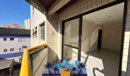 Apartamento para Locação em Praia Grande, Tupi, 1 dormitório, 1 banheiro, 1 vaga