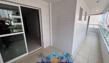 Apartamento para Venda em Praia Grande, Guilhermina, 2 dormitórios, 1 suíte, 2 banheiros, 2 vagas
