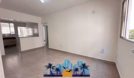 Apartamento para Locação em Praia Grande, Boqueirão, 2 dormitórios, 1 banheiro, 1 vaga