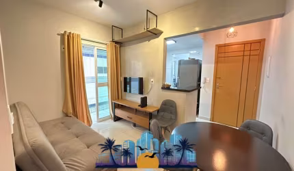 Apartamento para Venda em Praia Grande, Canto do Forte, 1 dormitório, 1 banheiro, 1 vaga