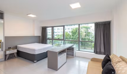 Apartamento com 1 quarto para alugar na Avenida Borges de Medeiros, 2277, Praia de Belas, Porto Alegre por R$ 2.900