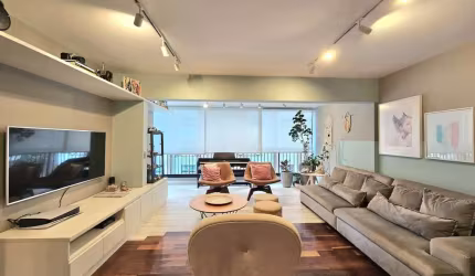 Apartamento com 3 quartos à venda na Avenida Macuco, 299, Moema, São Paulo por R$ 2.100.000