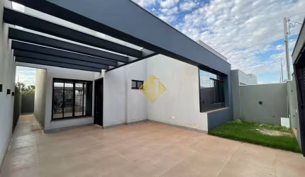 CASA À VENDA COM 1 SUÍTE, 2 QUARTOS - RESIDENCIAL ALEMANHÃ - PALOTINA/PR