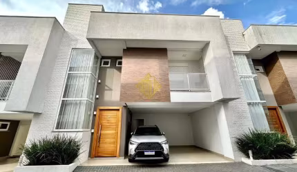 sobrado semi mobiliado com área de gourmet e sobra de terreno
