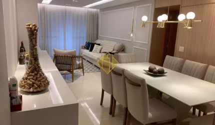 Apartamento semi mobiliado com suíte, dois quartos e duas vagas Centro Cascavel Pr