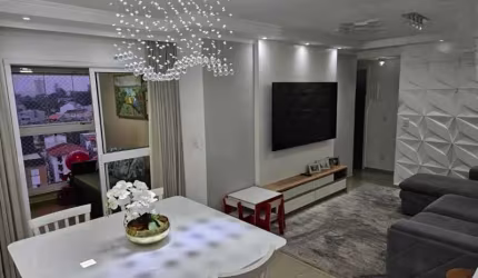 Apartamento com 3 quartos à venda na Rua Gonzaga Franco, Vila Guiomar, Santo André, 82 m2 por R$ 650.000