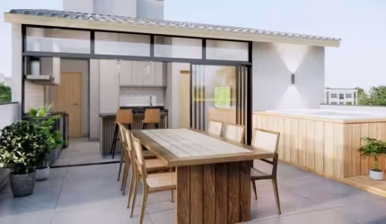 Cobertura com 2 quartos à venda na Rua das Figueiras, Campestre, Santo André, 96 m2 por R$ 899.000