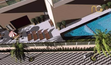 Apartamento com 3 dormitórios à venda, 106 m² por R$ 555.500,00 - Vilamar - Praia Grande/SP