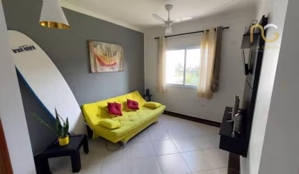 Apartamento Duplex com 3 dormitórios à venda, 119 m² por R$ 750.000,00 - Solemar - Praia Grande/SP