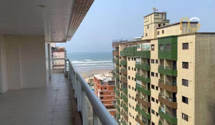 Apartamento à venda, 124 m² por R$ 790.000,00 - Tupi - Praia Grande/SP