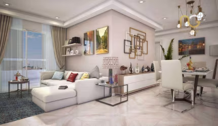 Apartamento à venda, 64 m² por R$ 676.938,80 - Vila Assunção - Praia Grande/SP