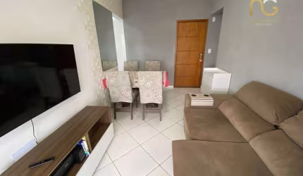 Apartamento com 2 dormitórios à venda, 58 m² por R$ 430.000,00 - Vila Guilhermina - Praia Grande/SP