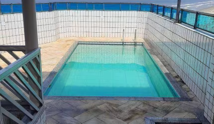 Cobertura com 4 dormitórios à venda, 233 m² por R$ 1.595.000,00 - Tupi - Praia Grande/SP