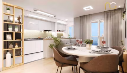 Cobertura com 3 dormitórios à venda, 155 m² por R$ 1.870.000,00 - Vila Guilhermina - Praia Grande/SP