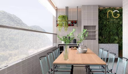 Apartamento com 2 dormitórios à venda, 85 m² por R$ 783.931,94 - Canto do Forte - Praia Grande/SP