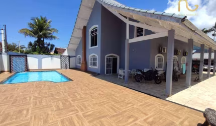 Casa com 4 dormitórios à venda, 430 m² por R$ 1.600.000,00 - Balneário Flórida - Praia Grande/SP