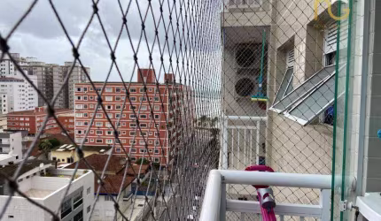 Apartamento com 3 dormitórios à venda, 76 m² por R$ 640.000,00 - Ocian - Praia Grande/SP