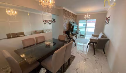 Apartamento com 3 dormitórios à venda, 107 m² por R$ 915.000,00 - Aviação - Praia Grande/SP