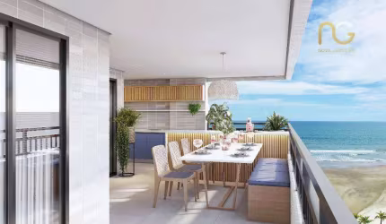 Apartamento com 1 dormitório à venda, 65 m² por R$ 395.000,00 - Balneário Flórida - Praia Grande/SP