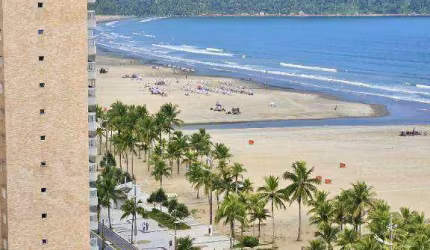 Cobertura com 4 dormitórios à venda, 150 m² por R$ 895.000,00 - Vila Guilhermina - Praia Grande/SP