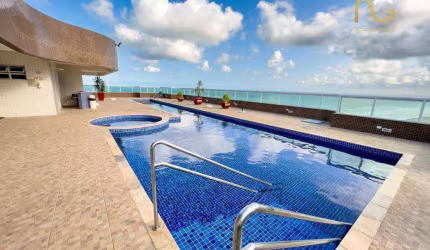 Apartamento com 4 dormitórios à venda, 155 m² por R$ 1.597.500,00 - Vila Guilhermina - Praia Grande/SP