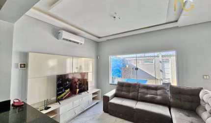 Casa com 3 dormitórios à venda, 145 m² por R$ 785.000,00 - Solemar - Praia Grande/SP