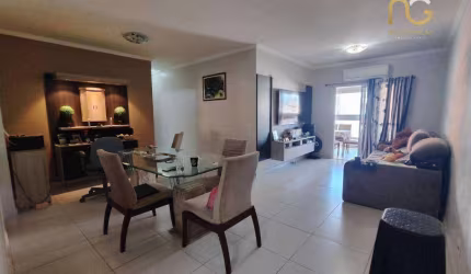 Apartamento com 3 dormitórios à venda, 124 m² por R$ 1.100.000,00 - Aviação - Praia Grande/SP