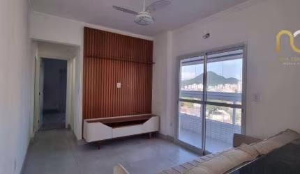 Apartamento com 1 dormitório à venda, 54 m² por R$ 385.000,00 - Vila Guilhermina - Praia Grande/SP