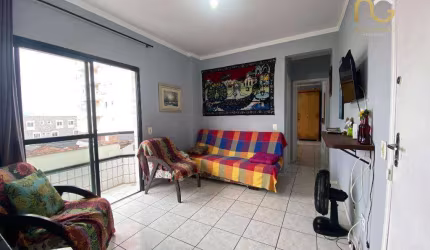 Apartamento com 1 dormitório à venda, 48 m² por R$ 225.000,00 - Vila Guilhermina - Praia Grande/SP