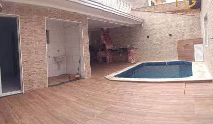 Casa com 3 dormitórios à venda, 190 m² por R$ 1.180.000,00 - Vila Assunção - Praia Grande/SP