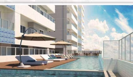 Apartamento à venda, 80 m² por R$ 500.000,00 - Vila Assunção - Praia Grande/SP