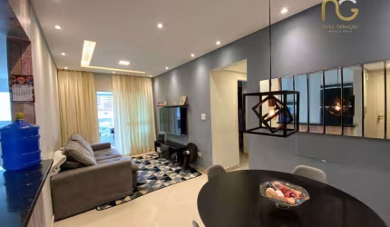 Apartamento com 2 dormitórios à venda, 80 m² por R$ 430.000,00 - Vilamar - Praia Grande/SP