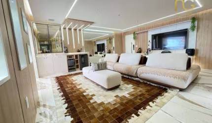 Apartamento com 3 dormitórios à venda, 144 m² por R$ 2.560.000,00 - Canto do Forte - Praia Grande/SP