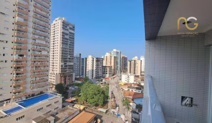 Apartamento com 2 dormitórios à venda, 67 m² por R$ 550.000,00 - Vila Guilhermina - Praia Grande/SP