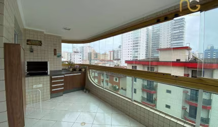 Apartamento à venda, 97 m² por R$ 570.000,00 - Vila Tupi - Praia Grande/SP