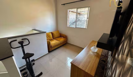 Casa sobreposta em condominio novo - 02 dormitorios 01 banheiro 01 vaga de garagem - Bairro Tupi/Praia Grande-SP