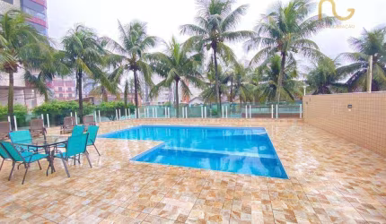 Apartamento com 2 dormitórios à venda, 90 m² por R$ 580.000,00 - Vila Assunção - Praia Grande/SP
